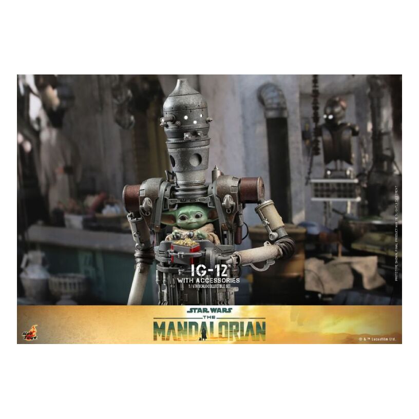 Star Wars: Mandalorian – Ig-12 1:6 Scale Collectable  Figure