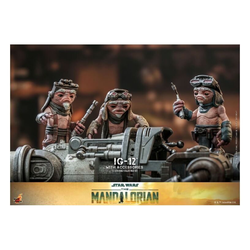 Star Wars: Mandalorian – Ig-12 1:6 Scale Collectable  Figure