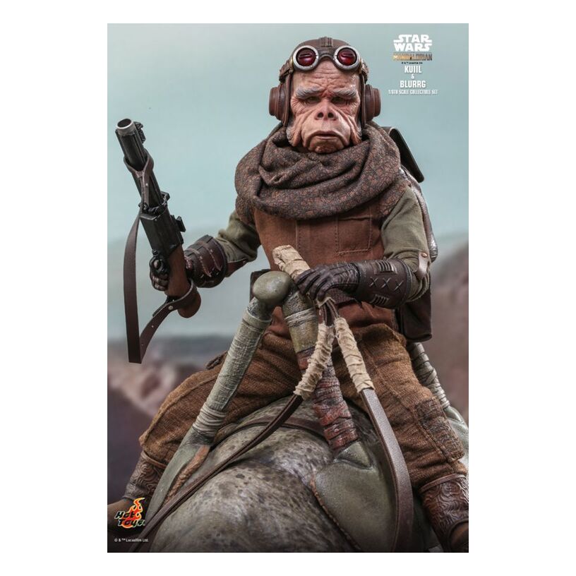 Star Wars: Mandalorian – Kuiil & Blurrg 1:6 Scale Action Figure