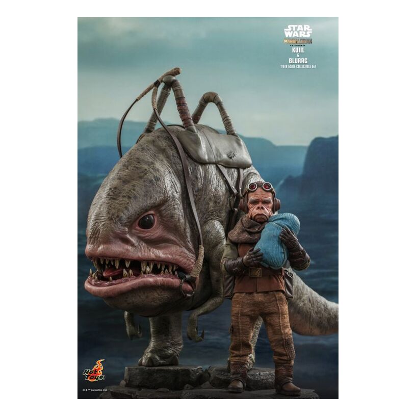 Star Wars: Mandalorian – Kuiil & Blurrg 1:6 Scale Action Figure