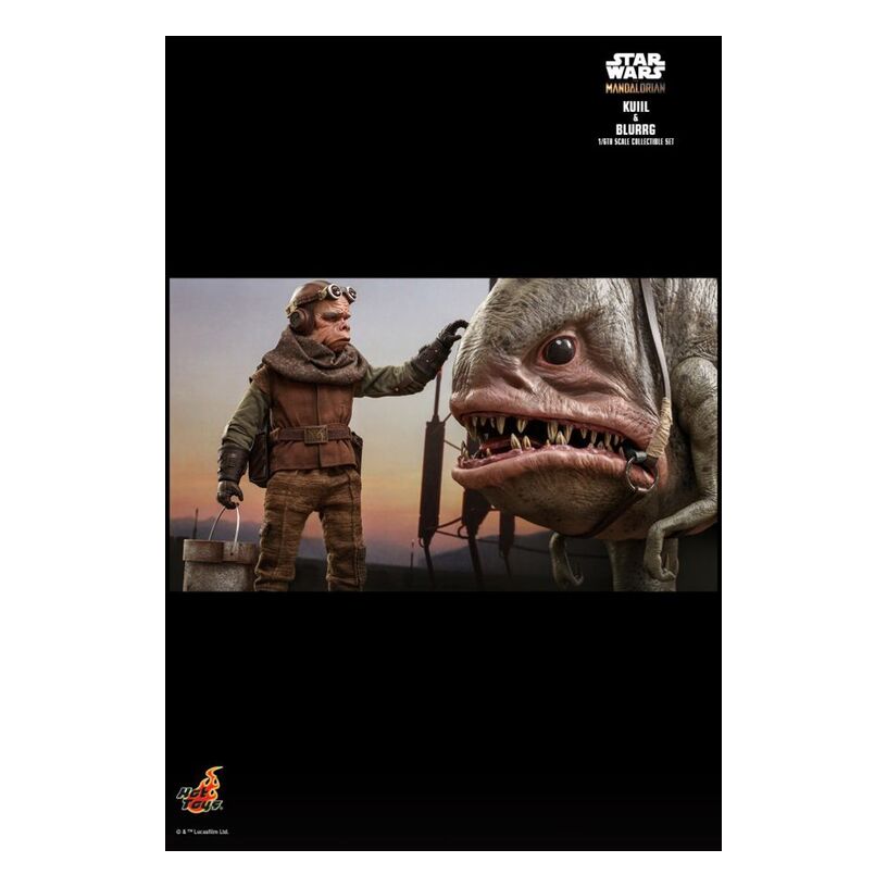 Star Wars: Mandalorian – Kuiil & Blurrg 1:6 Scale Action Figure