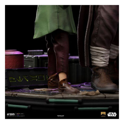Star Wars – Obi-Wan & Young Leia Dlx 1:10 Statue