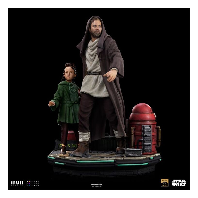 Star Wars – Obi-Wan & Young Leia Dlx 1:10 Statue