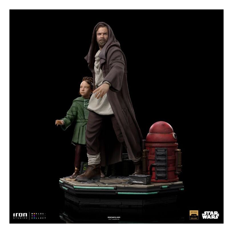 Star Wars – Obi-Wan & Young Leia Dlx 1:10 Statue