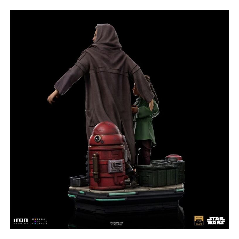 Star Wars – Obi-Wan & Young Leia Dlx 1:10 Statue