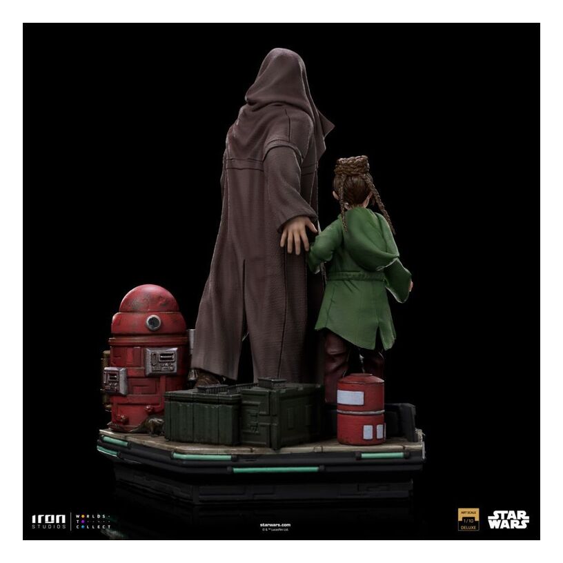 Star Wars – Obi-Wan & Young Leia Dlx 1:10 Statue