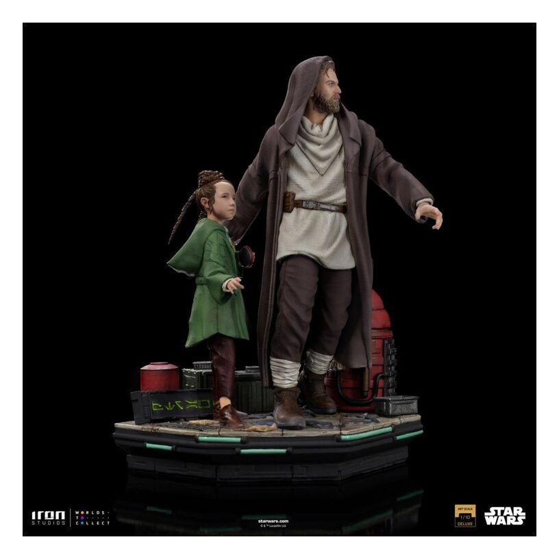 Star Wars – Obi-Wan & Young Leia Dlx 1:10 Statue