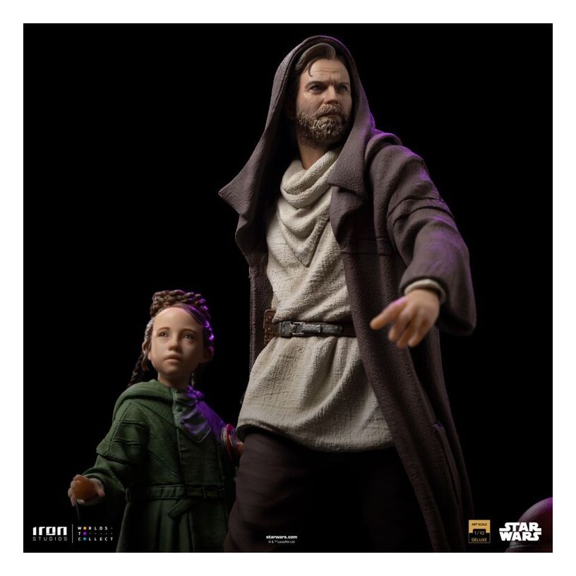 Star Wars – Obi-Wan & Young Leia Dlx 1:10 Statue
