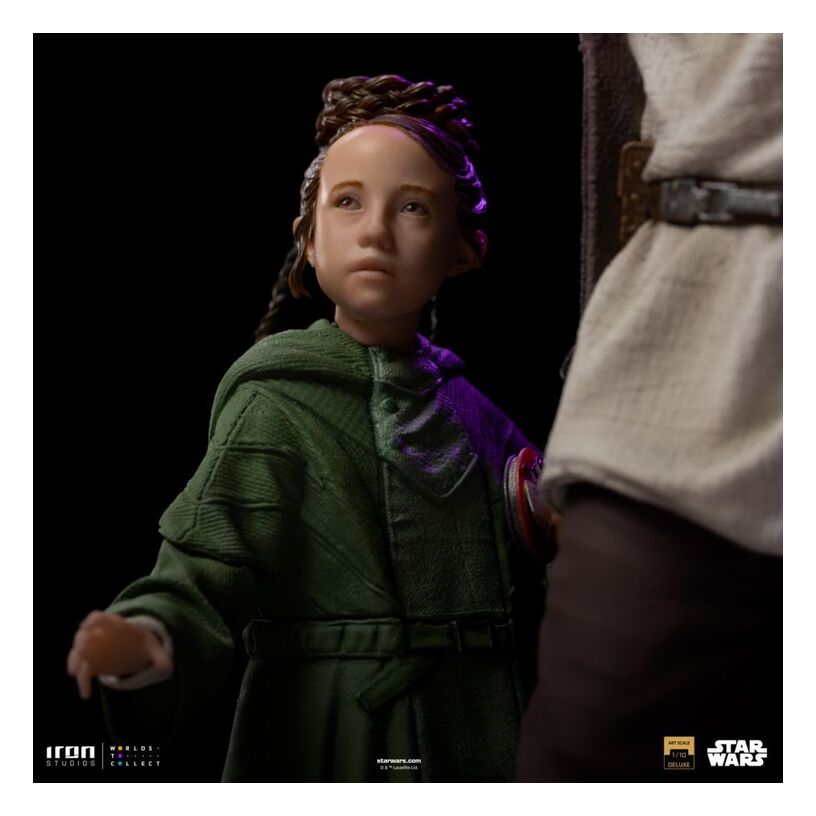 Star Wars – Obi-Wan & Young Leia Dlx 1:10 Statue