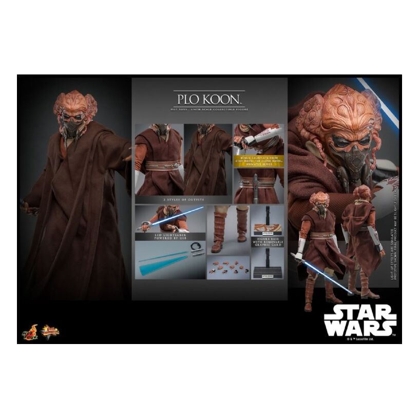 Star Wars: Revenge Of The Sith – Plo Koon 1:6 Scale Collectable Fig