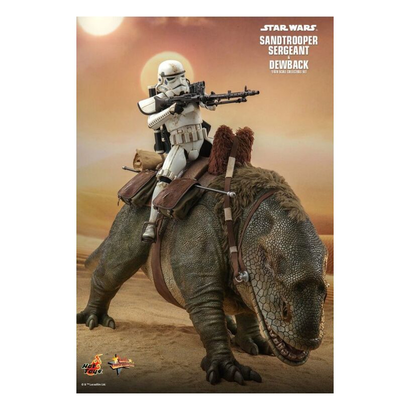Star Wars – Sandtrooper Sergeant & Dewback 1:6 Scale Collect...