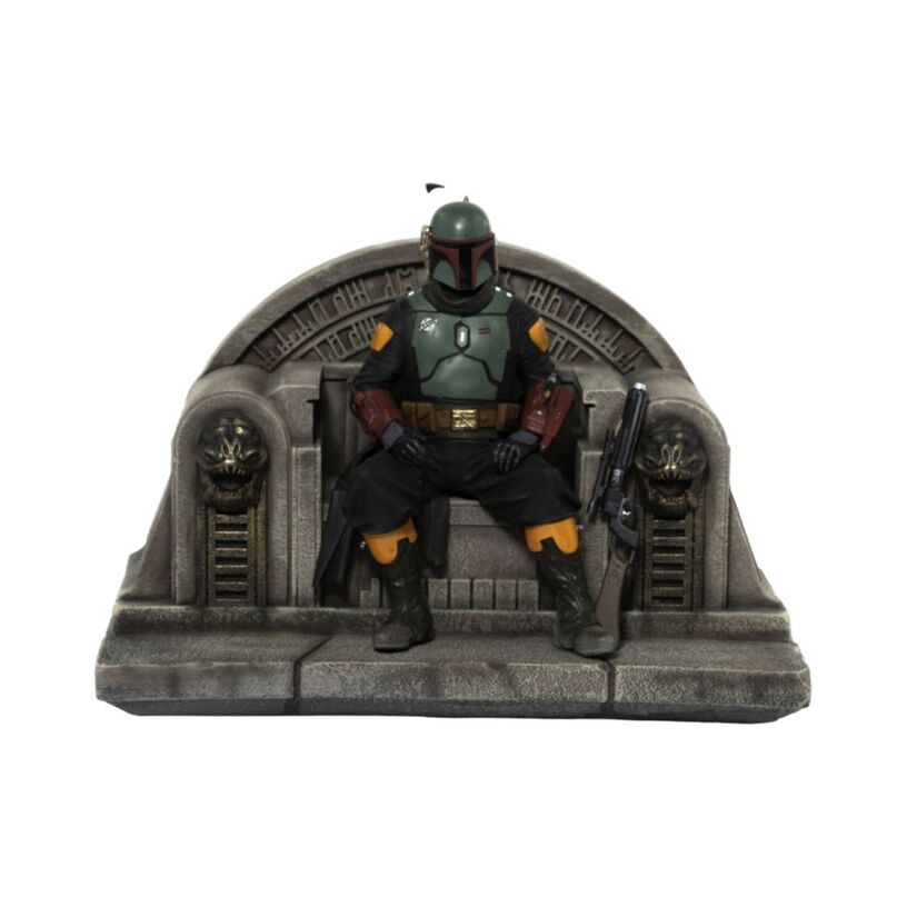 Star Wars: The Mandalorian – Boba Fett On Throne Deluxe 1:10...