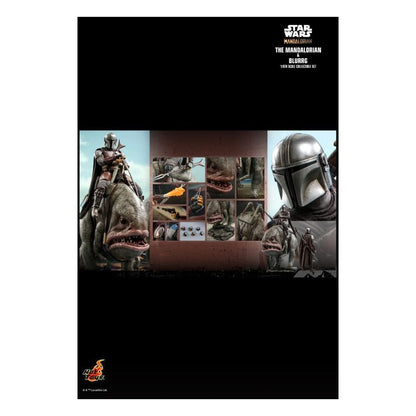 Star Wars: The Mandalorian – Mandalorian & Blurrg 1:6 Scale Action Figure