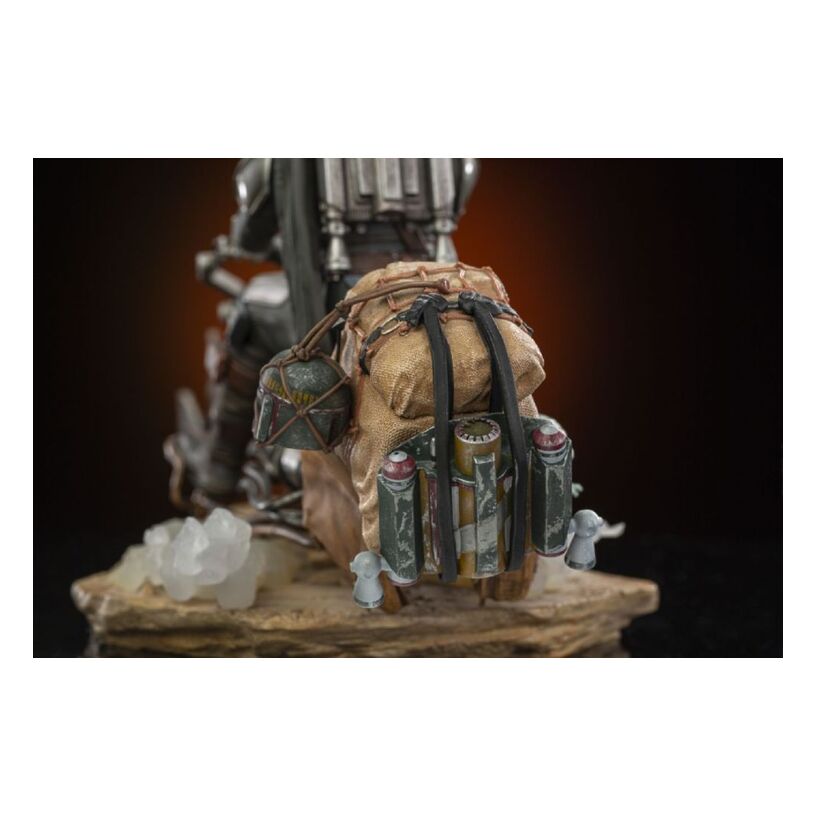 Star Wars: The Mandalorian – Mandalorian On Speederbike Delu...