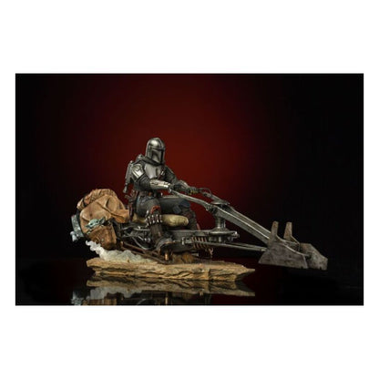 Star Wars: The Mandalorian – Mandalorian On Speederbike Delu...