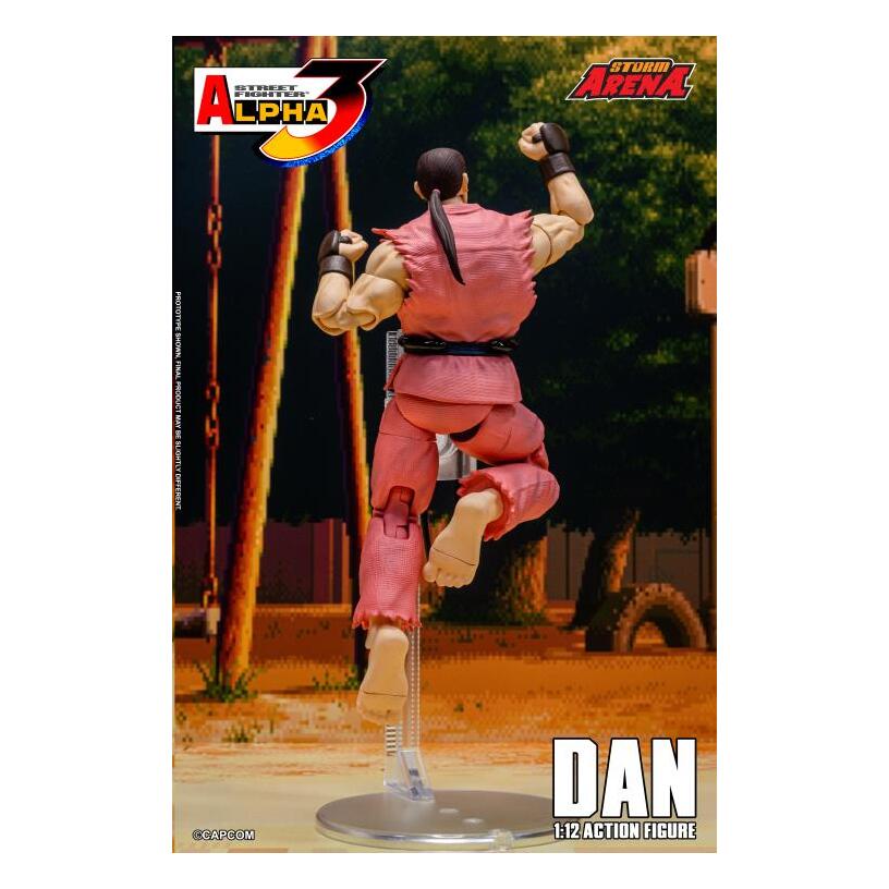Street Fighter Alpha 3 Storm Arena Dan 1/12 Scale Action Figure