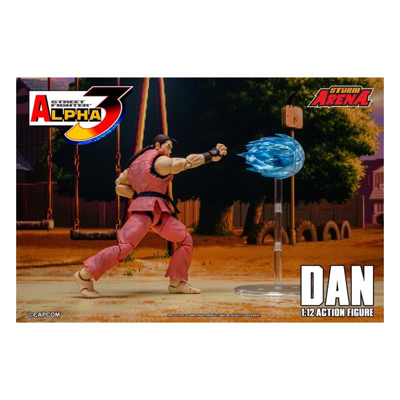 Street Fighter Alpha 3 Storm Arena Dan 1/12 Scale Action Figure