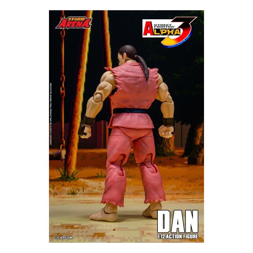 Street Fighter Alpha 3 Storm Arena Dan 1/12 Scale Action Figure