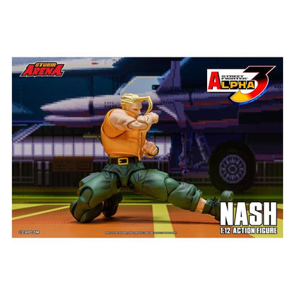 Street Fighter Alpha 3 Storm Arena Nash 1/12 Scale Action Figure