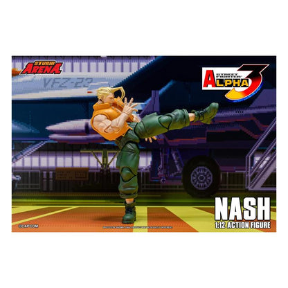 Street Fighter Alpha 3 Storm Arena Nash 1/12 Scale Action Figure