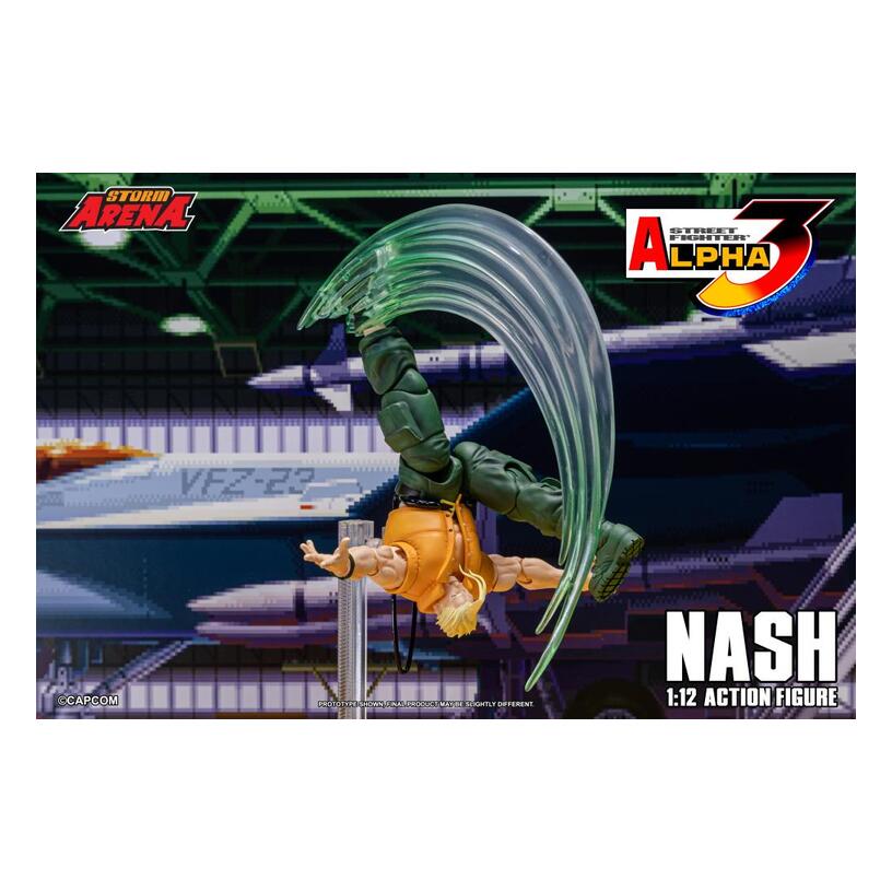 Street Fighter Alpha 3 Storm Arena Nash 1/12 Scale Action Figure