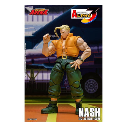 Street Fighter Alpha 3 Storm Arena Nash 1/12 Scale Action Figure