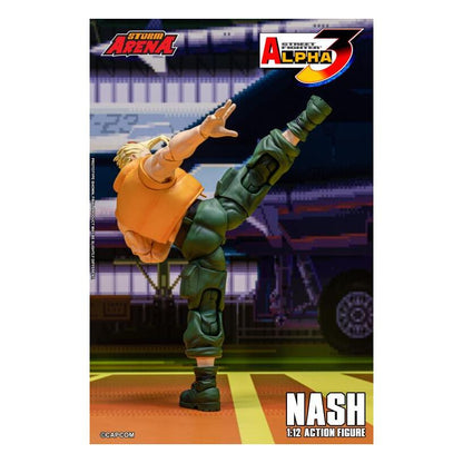 Street Fighter Alpha 3 Storm Arena Nash 1/12 Scale Action Figure