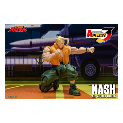 Street Fighter Alpha 3 Storm Arena Nash 1/12 Scale Action Figure