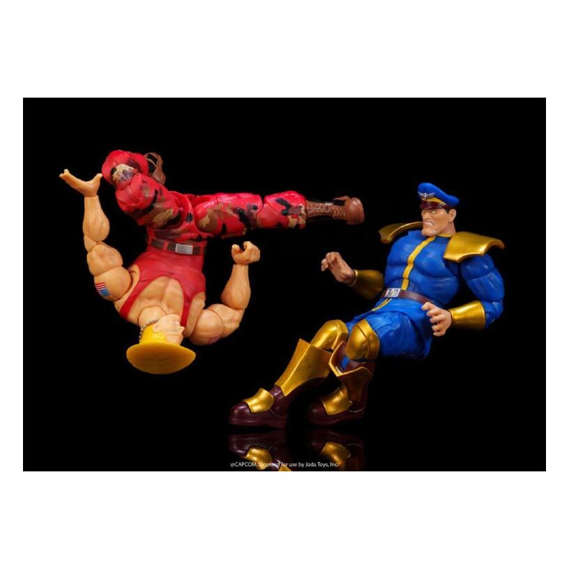 Street Fighter Ii – 1:12 Guile Vs. M. Bison Action Figure 2-Pack