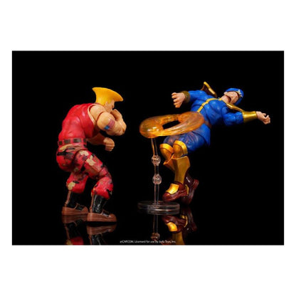 Street Fighter Ii – 1:12 Guile Vs. M. Bison Action Figure 2-Pack