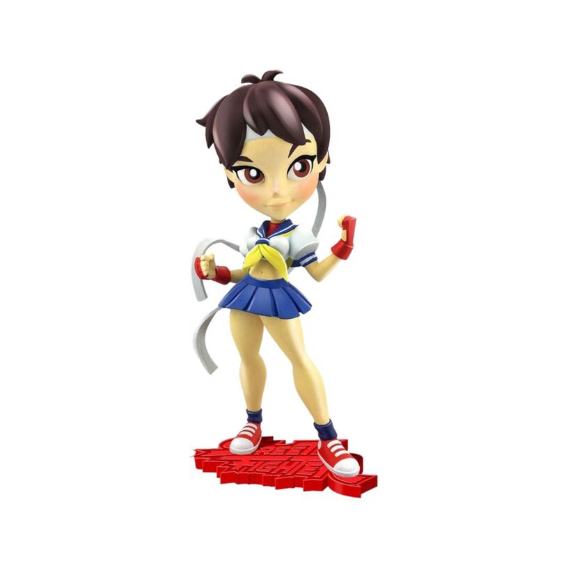Street Fighter – Sakura 7″ Knock-Outs Vinyl Statue