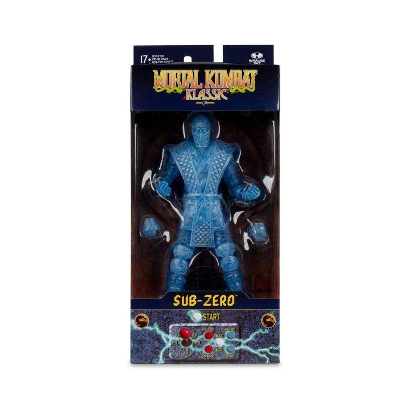 Sub Zero Mortal Kombat Klassic 7" Ice Clone Action Figure