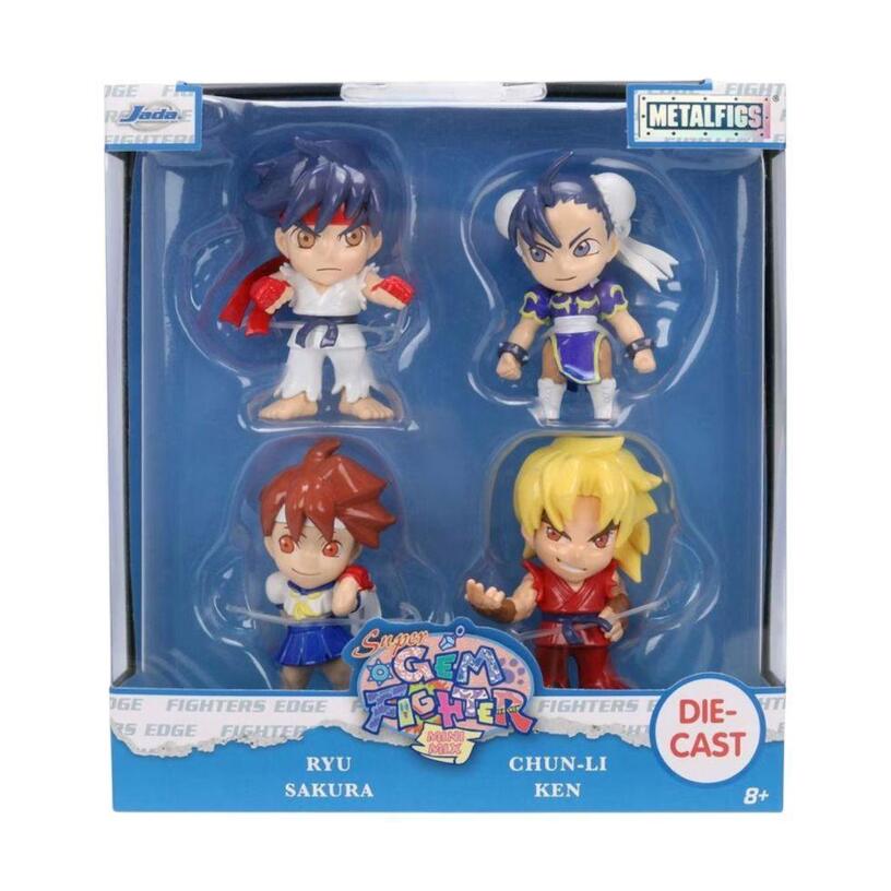 Super Gem Fighter – 2.5″ Metalfigs 4-Pack