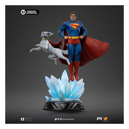 Superman (2025) – Superman & Krypto 1:10 Scale Statue