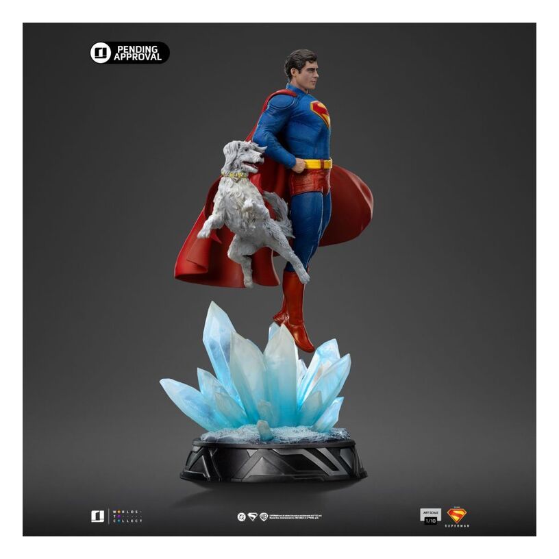 Superman (2025) – Superman & Krypto 1:10 Scale Statue