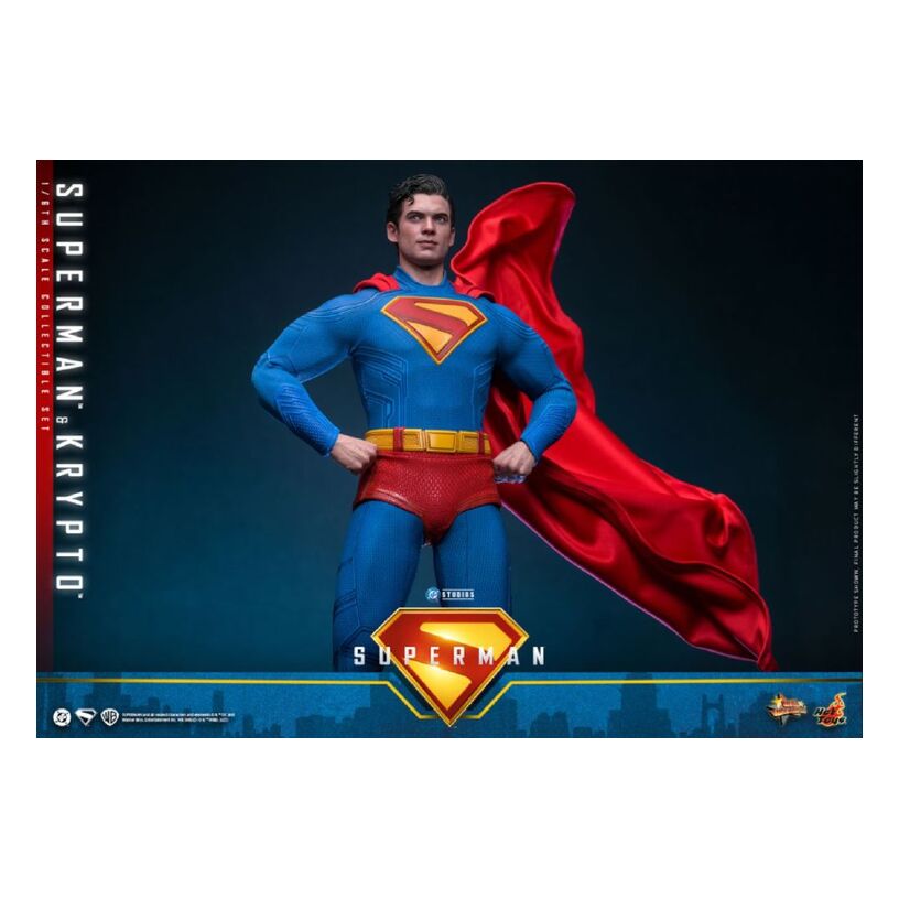 Superman (2025) – Superman & Krypto 1:6 Scale Collectable Ac...