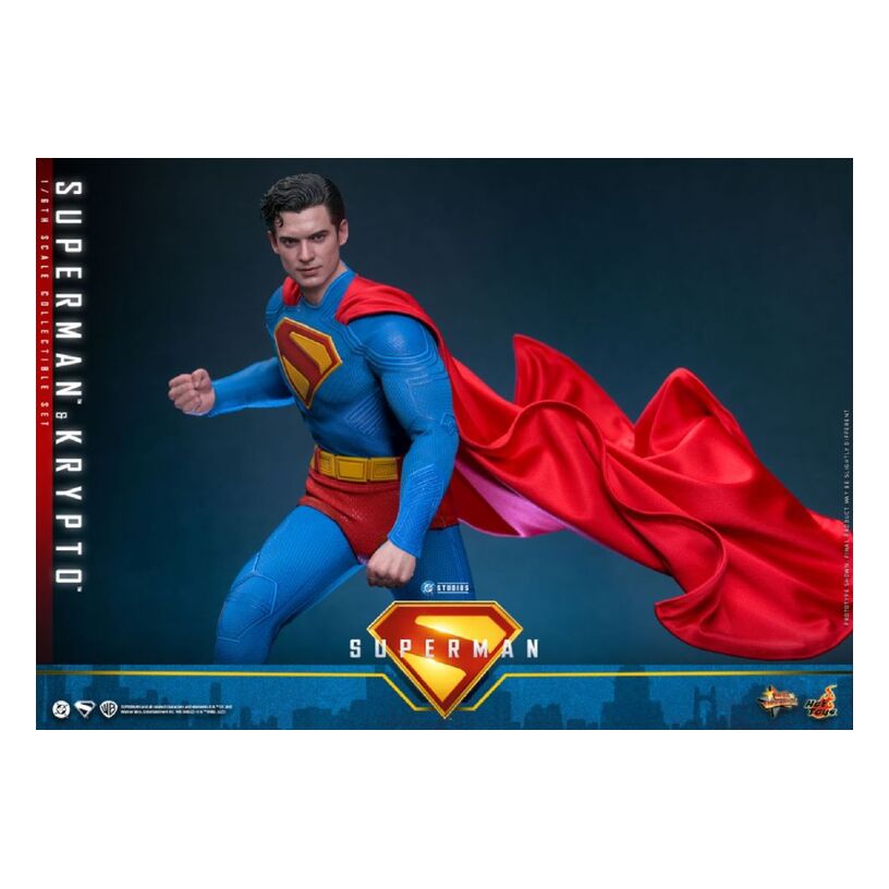 Superman (2025) – Superman & Krypto 1:6 Scale Collectable Ac...