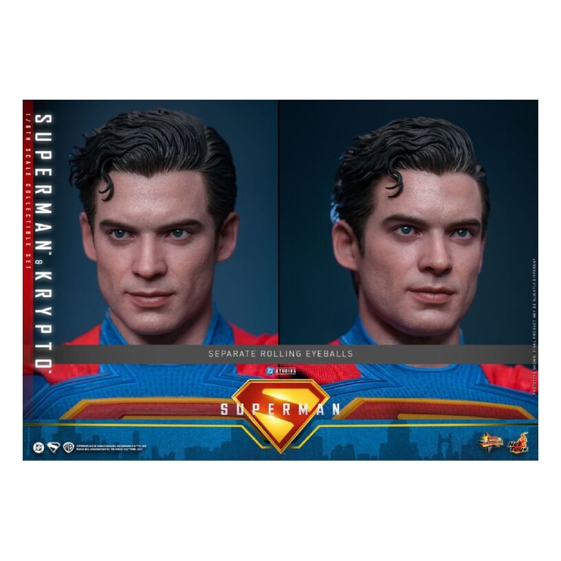 Superman (2025) – Superman & Krypto 1:6 Scale Collectable Ac...