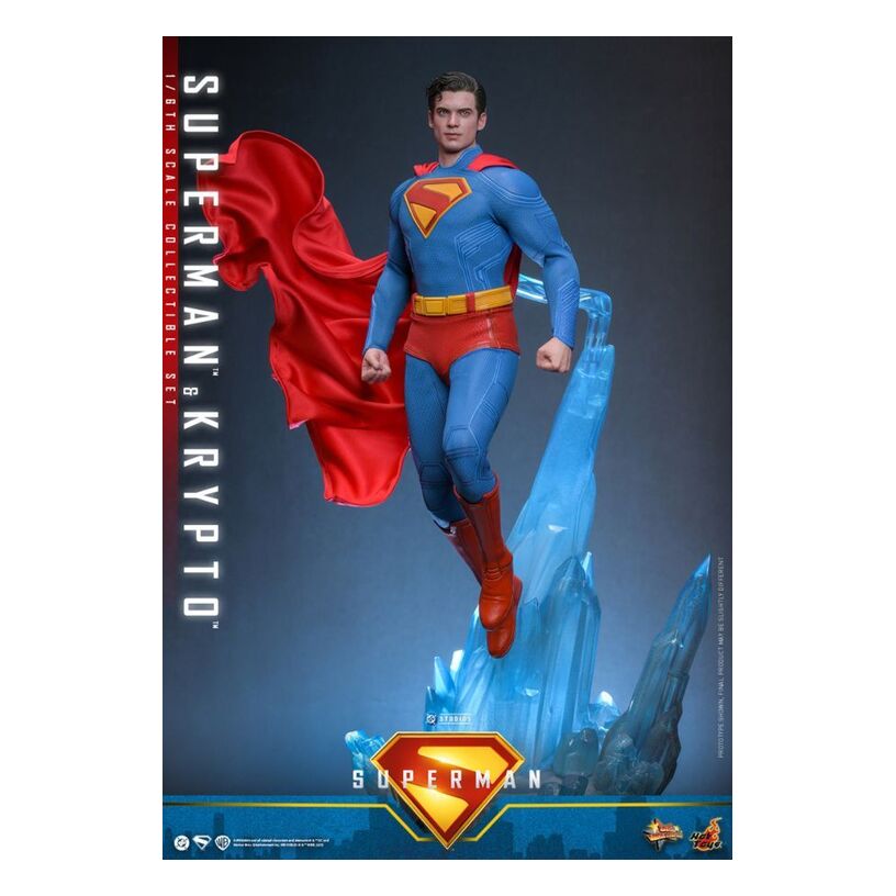 Superman (2025) – Superman & Krypto 1:6 Scale Collectable Ac...