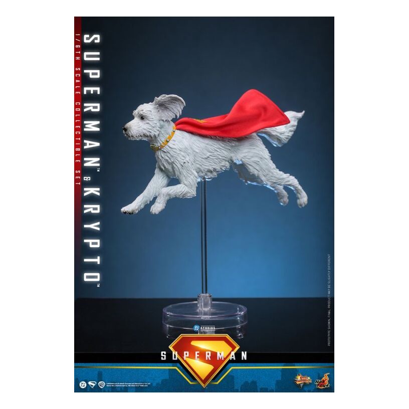 Superman (2025) – Superman & Krypto 1:6 Scale Collectable Ac...