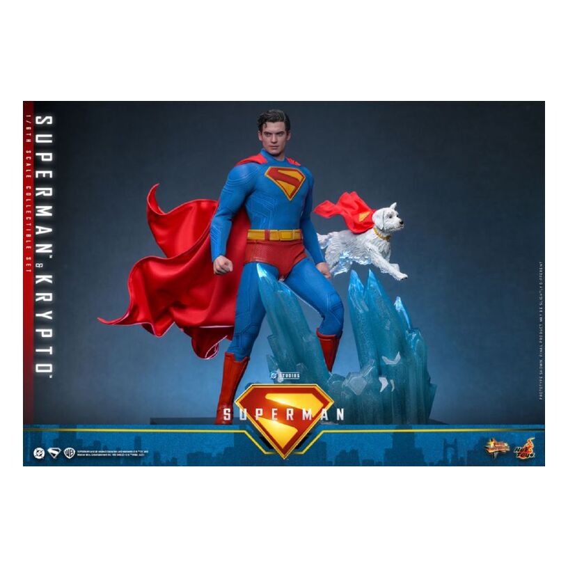 Superman (2025) – Superman & Krypto 1:6 Scale Collectable Ac...