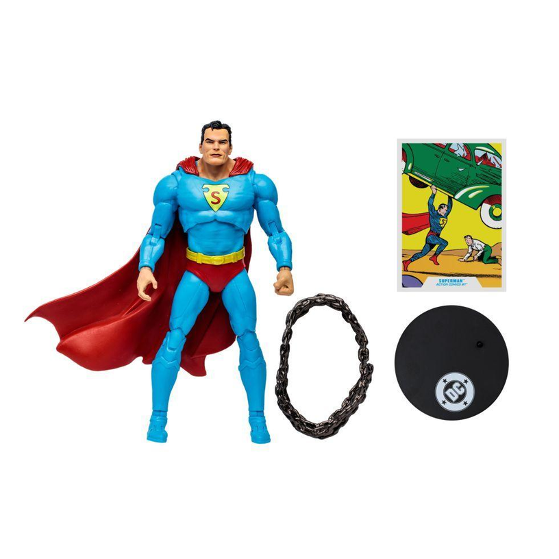 Superman (Action Comics #1) DC Multiverse Vault Collection 7-Inch Action Figure