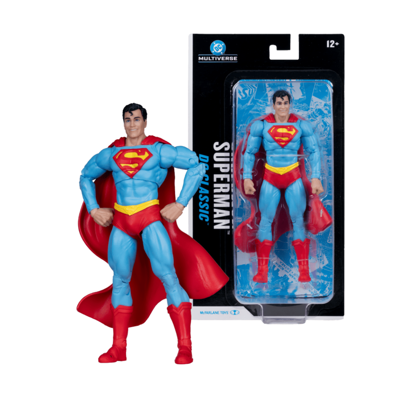 Superman Classic Dc Multiverse 7" Figure (Blister-Card)
