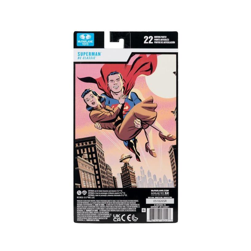 Superman Classic Dc Multiverse 7" Figure (Blister-Card)