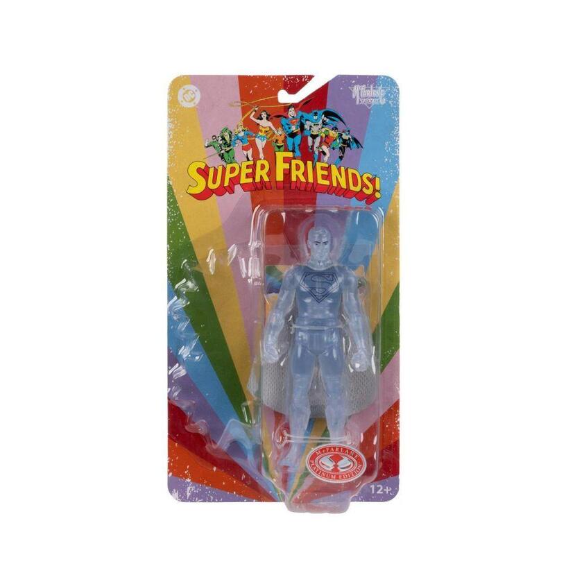 Superman Crystalized Retro Super Friends 6" Chase Version Figure