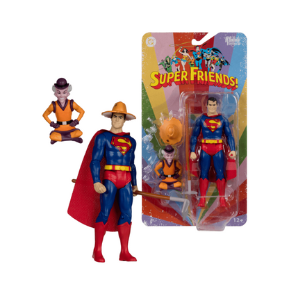 Superman Farmer & Mr Mxyzptlk Retro Super Friends 6" Figure