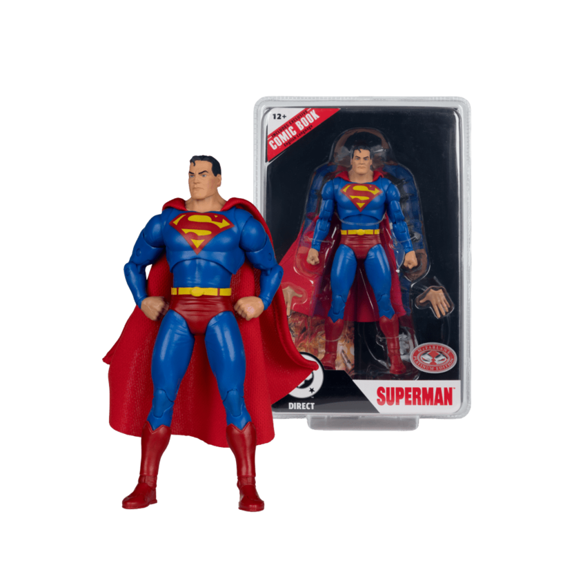 Superman (Justice) Chase Page Punchers 7" Figure With Comic