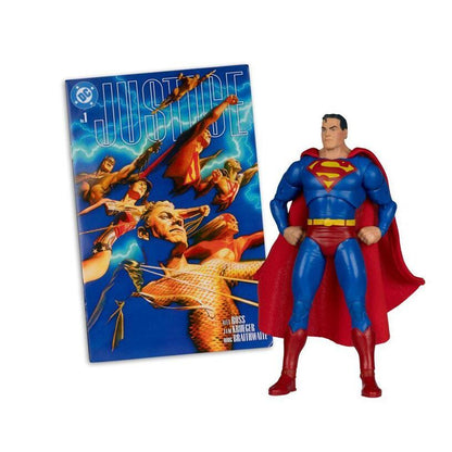 Superman (Justice) Chase Page Punchers 7" Figure With Comic