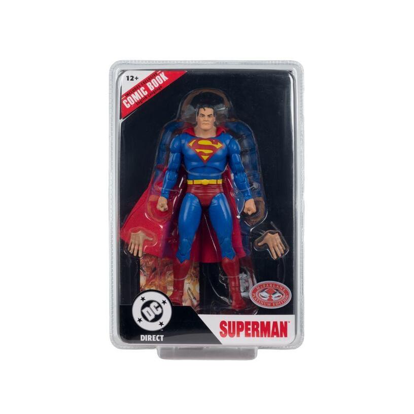 Superman (Justice) Chase Page Punchers 7" Figure With Comic