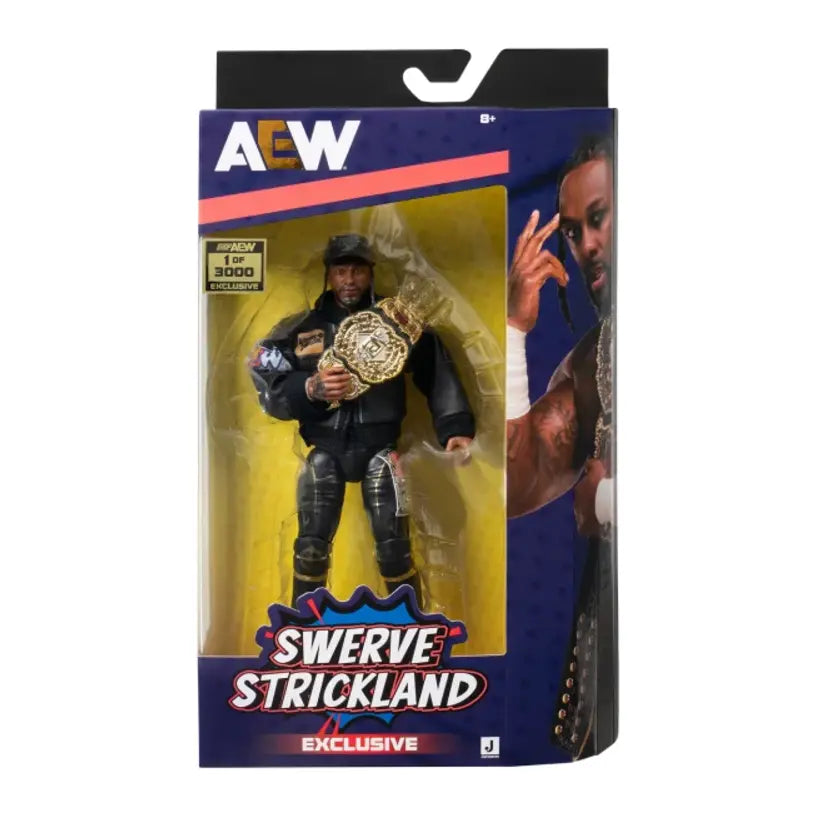 Swerve Strickland Aew Limited Edition Figure